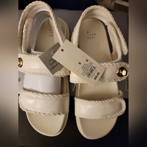 a new day White Women's Sandals NWT